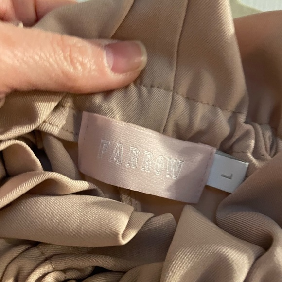 Farrow Beige/ Cream Dress Size L - Picture 7 of 11